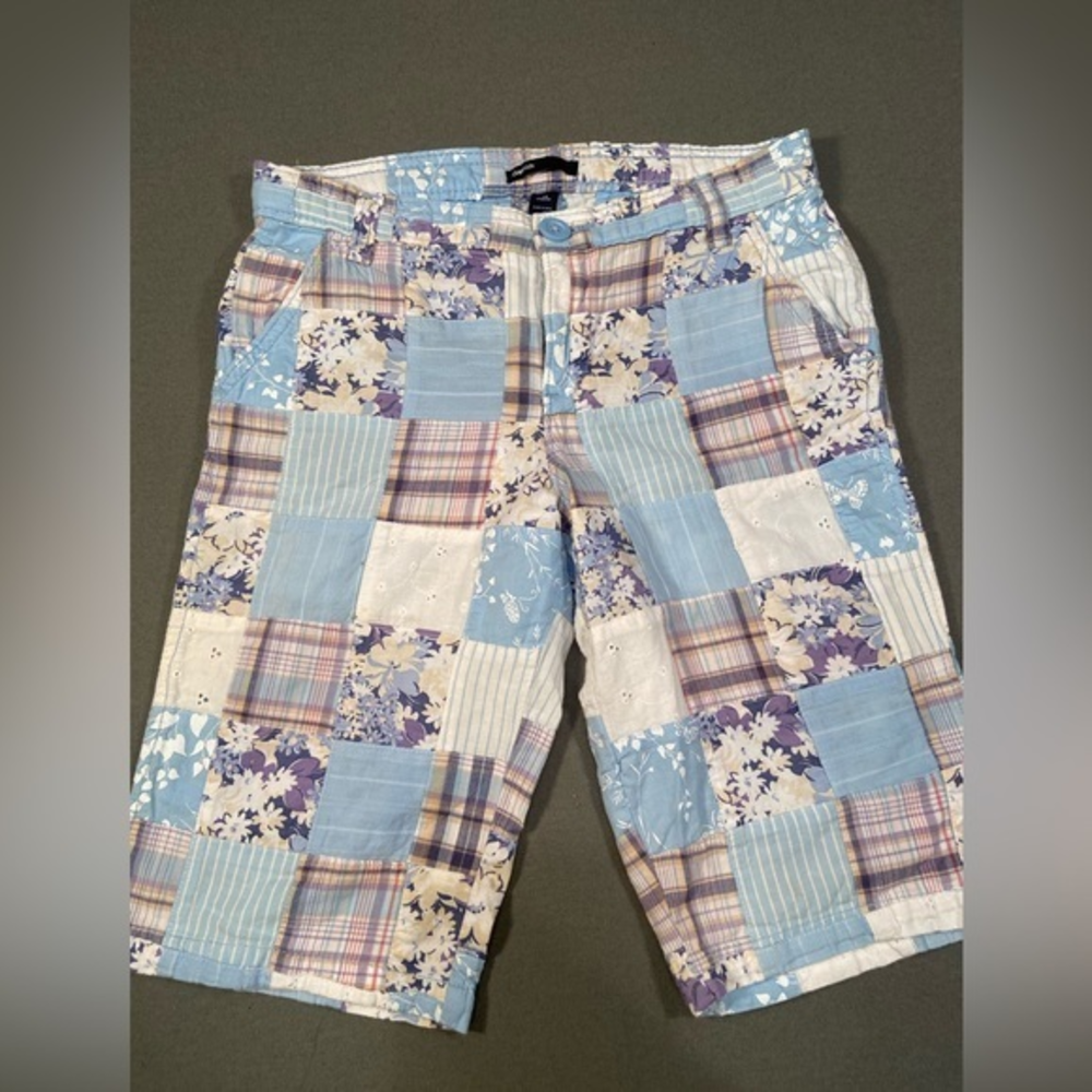Gap kids clam digger, Bermuda, patch‎ work shorts, kids 14